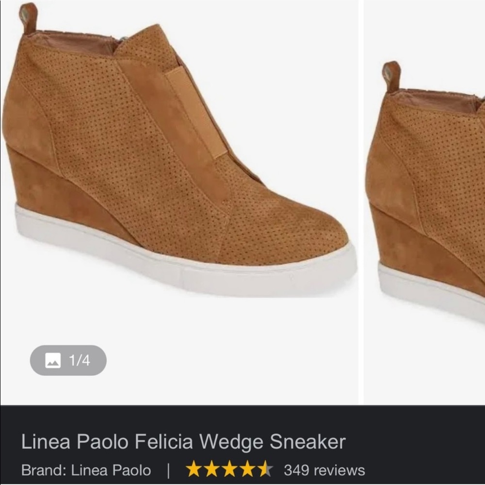 Linea Paolo Felicia Wedge Sneaker